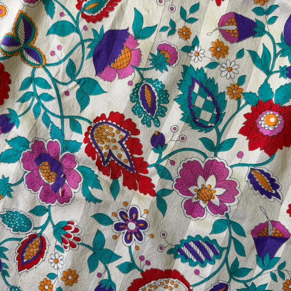 70s vintage square scarf